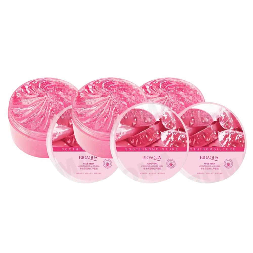 PACK 3 GEL ALOE VERA ROSA BIOAQUA 900G
