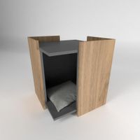 Mesa Auxiliar Multifuncional para mascota