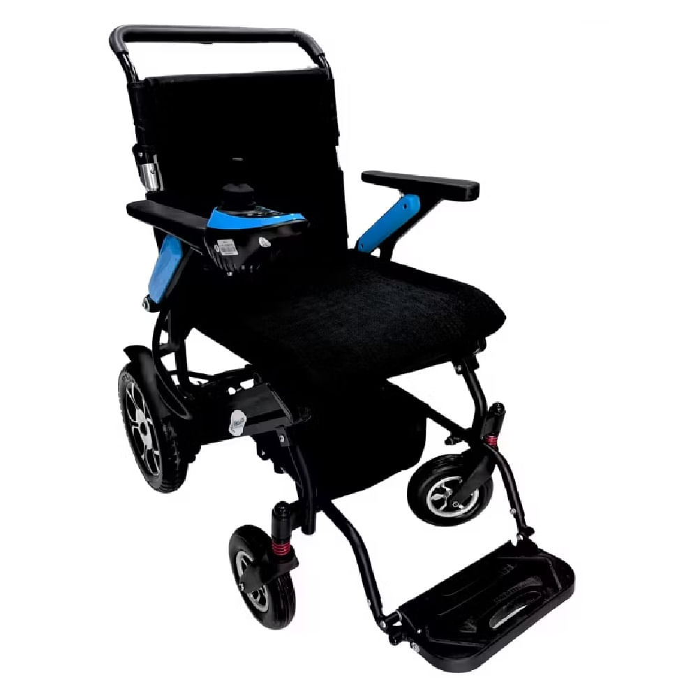 Silla de Ruedas Eléctrica Ultra Premium con Freno Electroneumático