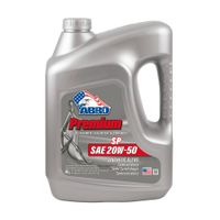 ABRO Aceite Lubricante para Motor Semi Sintético 20W50 SP - 4L
