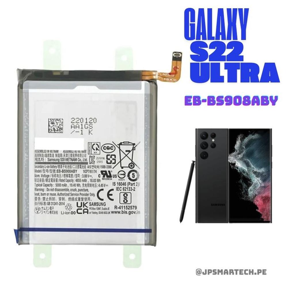 BATERIA SAMSUNG S22 ULTRA TORIGINAL-SM NUEVO