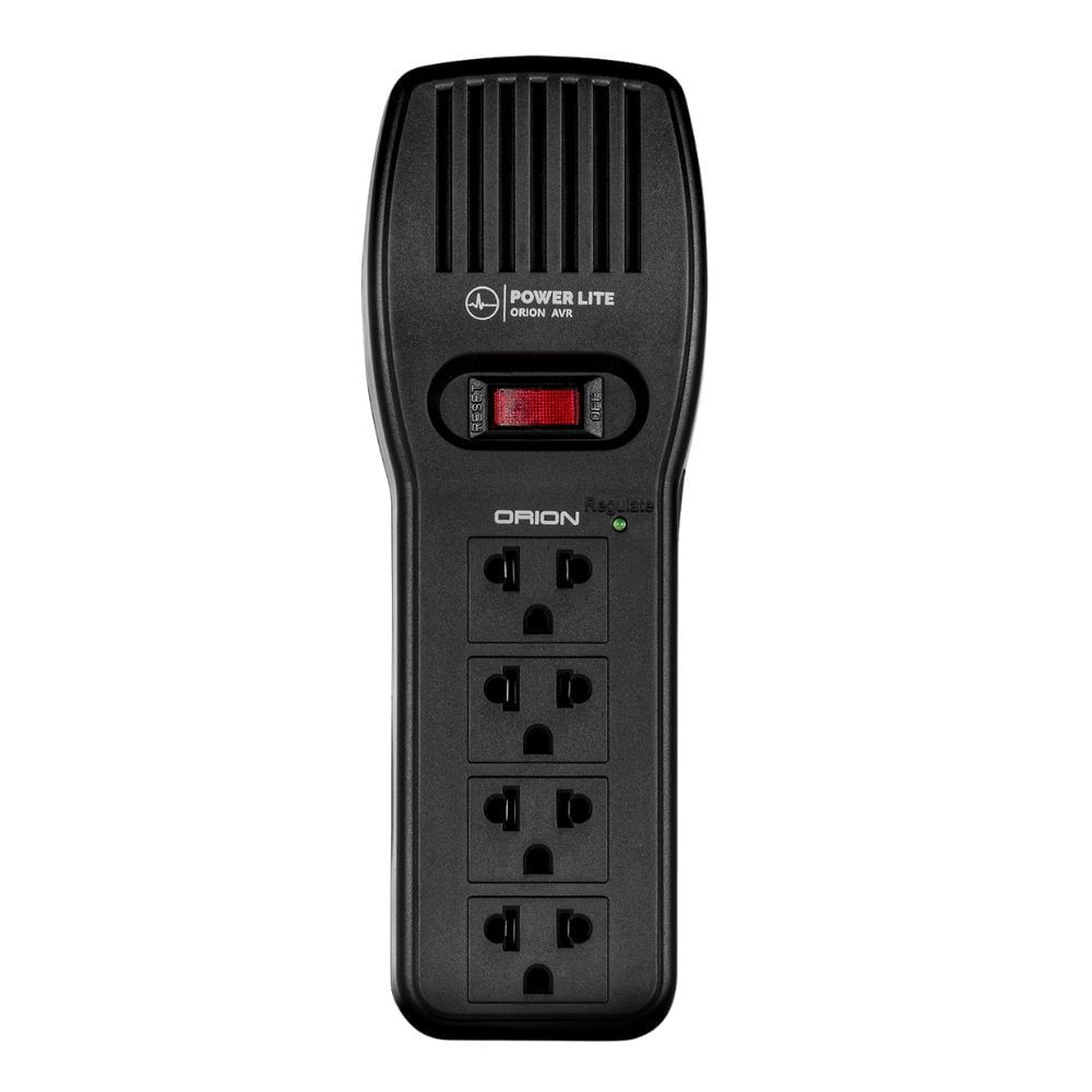 Estabilizador Power Lite Orion AVR PLI 1001 1000VA  500W 4 salidas