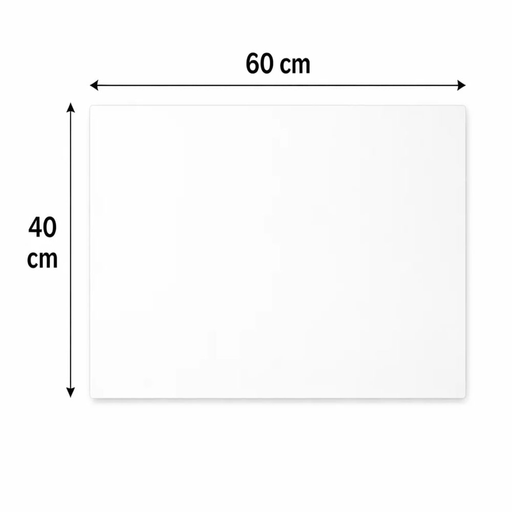 Pizarra Acrílica Blanca 60 x 40 cm