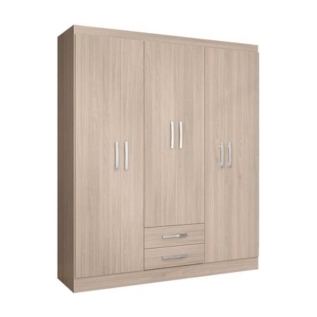 Ropero Cali 6 Puertas 2 Cajones 2 Repisas MDP Almendra Orange