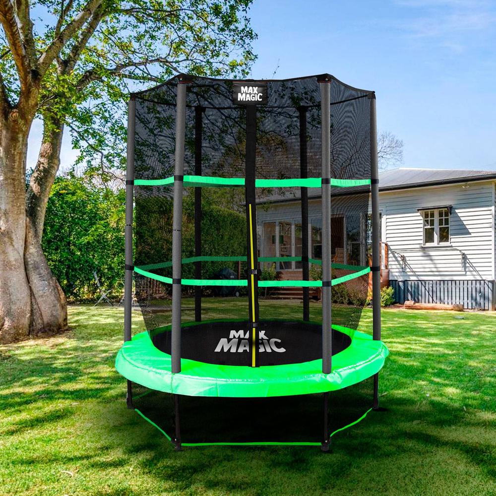 Cama Elástica 140 cm Verde