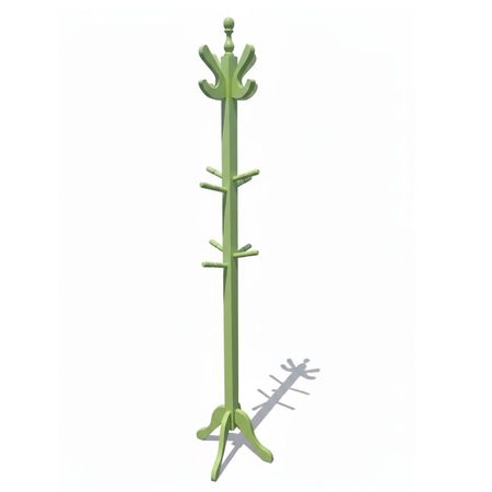 Perchero para Ropa Carteras Multiuso Verde