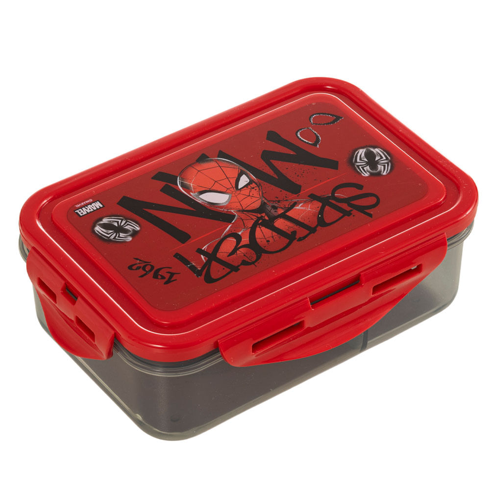 Táper DISNEY Hermético 700ml C/2 Div Spider