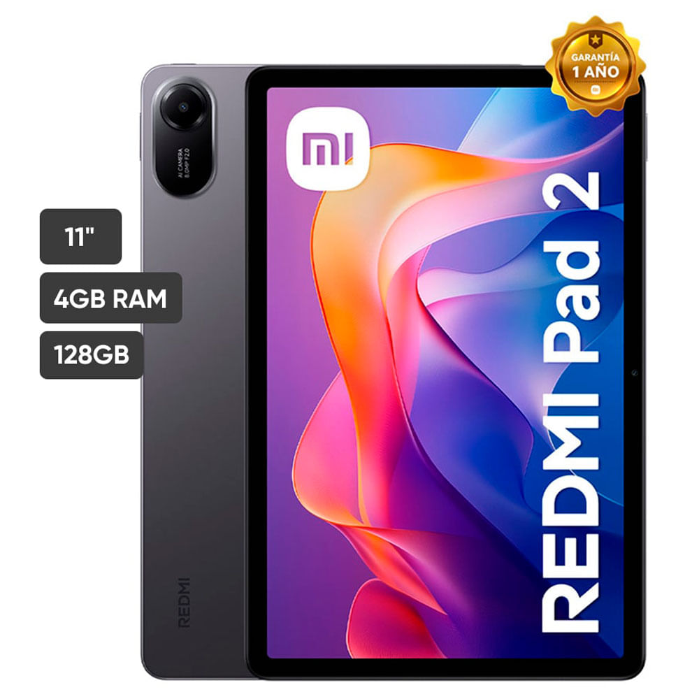Tablet XIAOMI Redmi Pad 2 11'' 128GB 4GB Gris