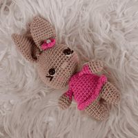 Conejita con vestido Rosa - Peluches