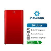 Indurama RI-109R Frigobar 90Lt Defrost Rojo
