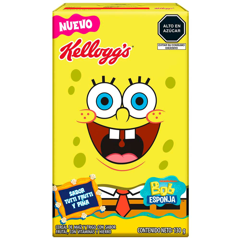 Cereal KELLOGS Bob Esponja Caja 130g
