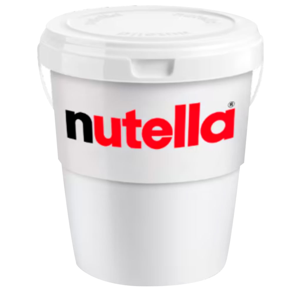 Crema de Avellanas NUTELLA Balde 3Kg