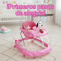Andadores de Perrito Snoopy para Bebe Rosado