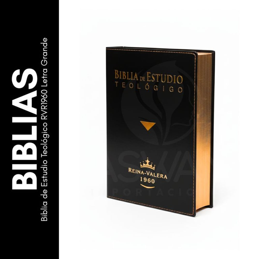 Biblia de Estudio Teológico RVR1960 Letra Grande