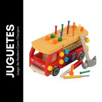 Juego de Madera Carro Clavijero Beige
