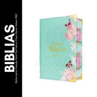 Biblia Letra Grande Símil Piel Salvia Claro Reina Valera 1960