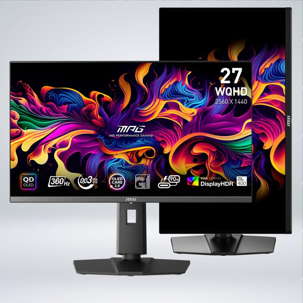 MONITOR GAMER MAG 271QPX QD-OLED WQHD 27 Pulgadas 360hz 0.03ms HDR AMDfreesync