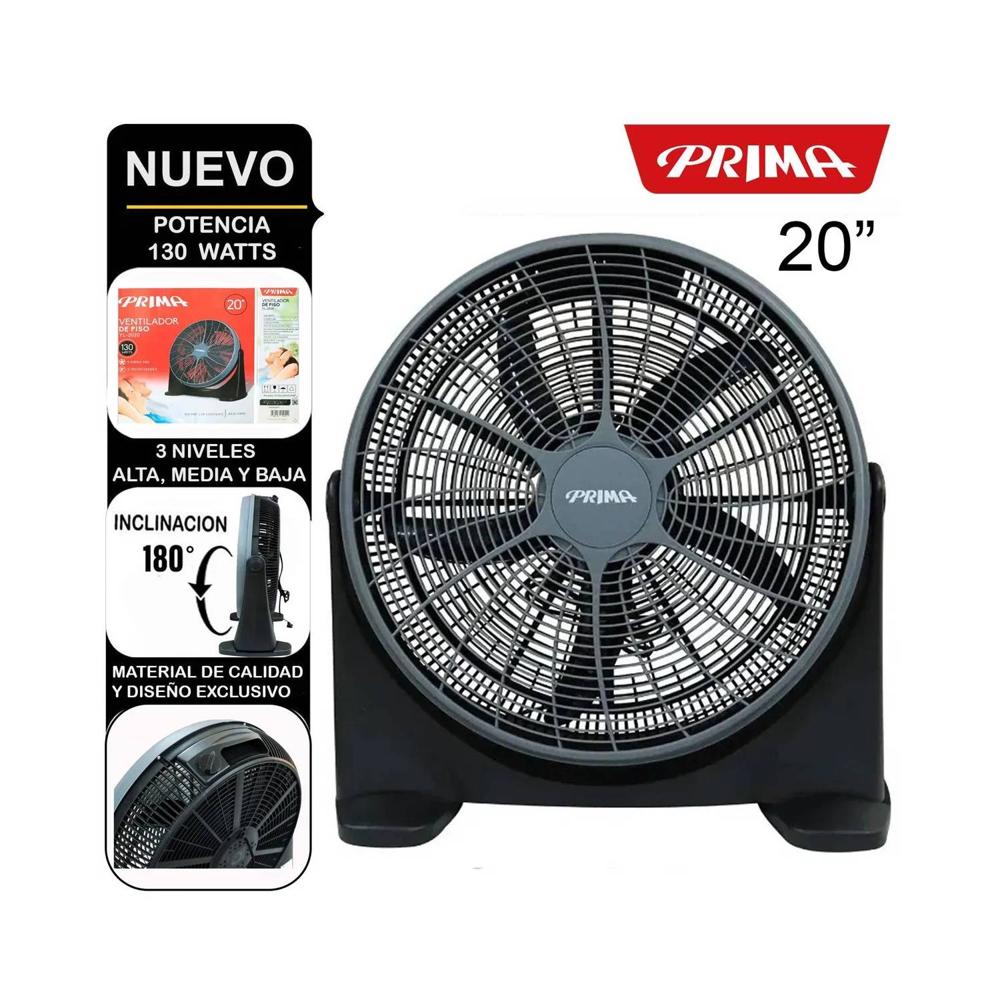 VENTILADOR DE PISO 20pulgada PRIMA YL-2020P 130W
