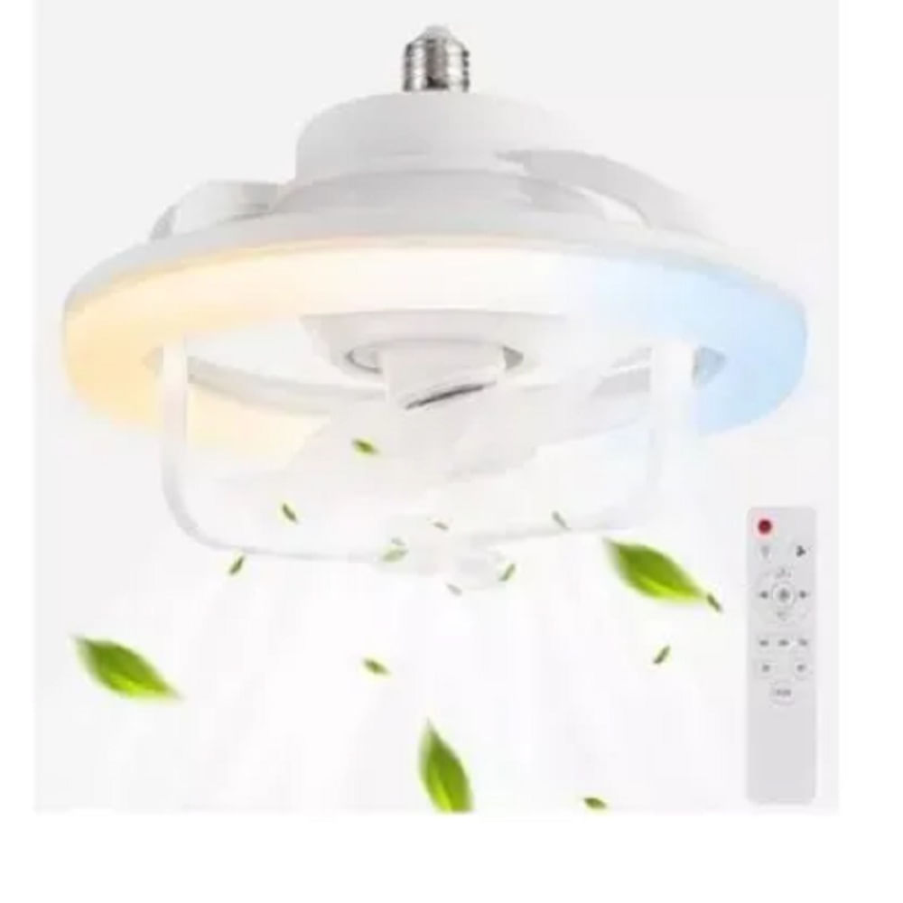 Foco Ventilador de Techo Giratorio 360