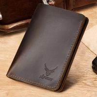 Billetera De Cuero Vacuno De Alta Gama Estilo Retro bp795