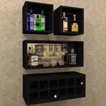 Bar Flotante Arlier La Casa del Mueblero Negro