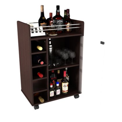 Bar Botellero La Casa del Mueblero Chocolate