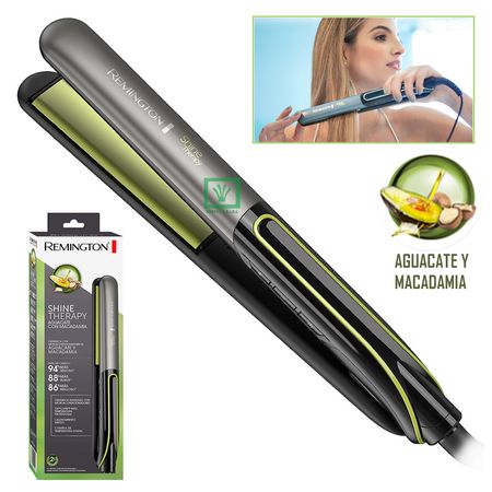 Plancha Alisadora Remington Shine Therapy 86% Más Brillo Plancha Alisadora Remington Shine Therapy Más Brillo