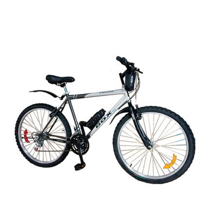Bicicleta Box Bike Clasica Aro 26 Plomo con Plata