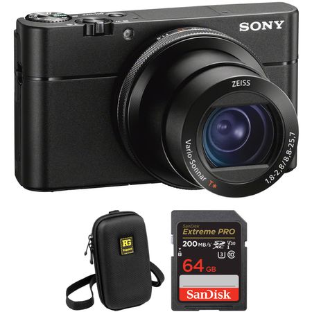 Cámara Digital Sony Cyber Shot Dsc Rx100 Va con Kit de Accesorios 1435956-REG
