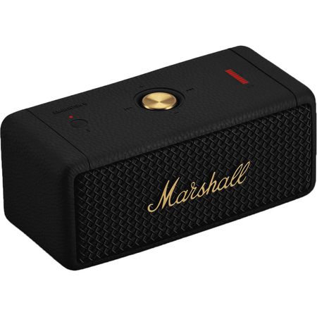 Altavoz Inalámbrico Impermeable Portable Marshall Emberton Ii Negro y Latón 1734430-REG