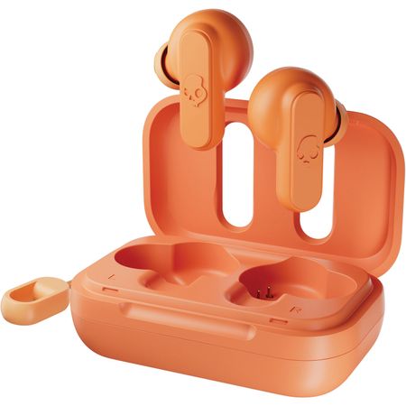 Auriculares Inalámbricos Skullcandy Dime True Golden Orange para El Oído 1647700-REG