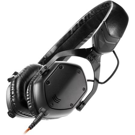 Auriculares On Ear Xs de V Moda en Acabado Negro Mate Metálico 1008402-REG