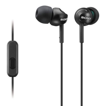Auriculares Monitor Sony Mdr Ex110Ap para Dispositivos Android Negro 1036442-REG