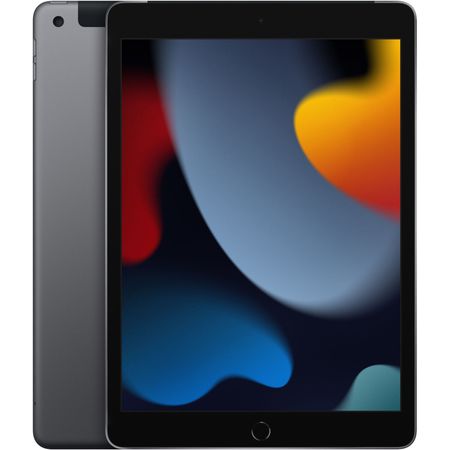 Tableta Apple Ipad 10.2 9na Generación 256 Gb Wi Fi + 4G Lte Gris Espacial 1664335-REG