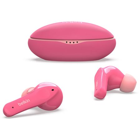 Auriculares Inalámbricos True Wireless de Belkin Soundform Nano Kids Rosa 1713806-REG