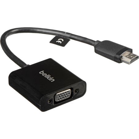 Adaptador Belkin Hdmi Macho a Vga Hembra con Audio 1225201-REG