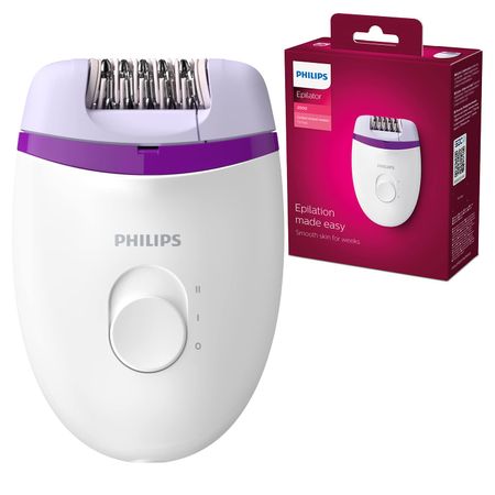 Depiladora Con Cable Philips BRE225_00 Blanco