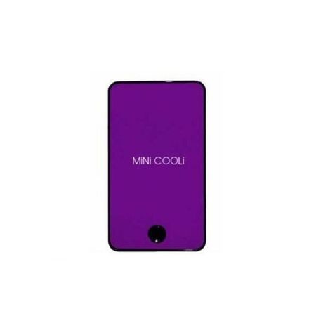 Mini Ventilador Aire Frío Portátil Recargable Hakusa Mini Cooli Morado
