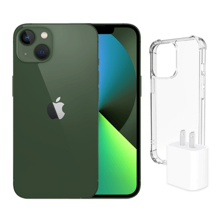 iPhone 13 128GB VERDE  + Adaptador 20w + Case Space