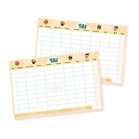 Juego Ya Ingenial (Tutti Frutti) Juego Ya Ingenial - Tutti Frutti