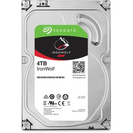 Disco Duro Interno Nas Seagate Ironwolf de 4Tb 5400 Rpm y Sata Iii de 3.5 1747153-REG