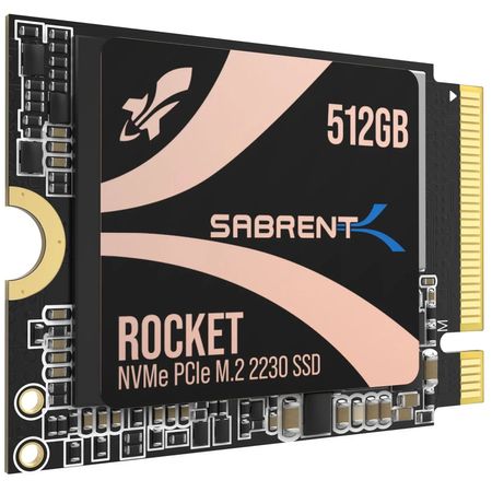 Ssd Interno Sabrent Rocket 2230 Nvme Pcie 4.0 de 512Gb M.2 1742810-REG