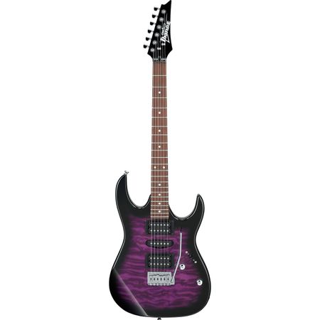 Guitarra Eléctrica Ibanez Grx70Qa Rg Gio Series Transparent Violet Sunburst 1477313-REG