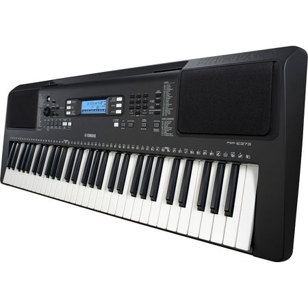 Teclado Portátil Yamaha Psr E373 de 61 Teclas con Sensibilidad Al Tacto y Adaptador de Corriente 1748147-REG