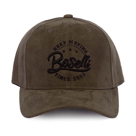 Gorra Boselli 3B003 Cuero Color Verde petróleo 1019262