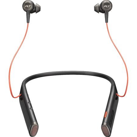 Auriculares Inalámbricos con Cancelación de Ruido Plantronics Voyager 6200 Uc Neckband Negro 1670981-REG