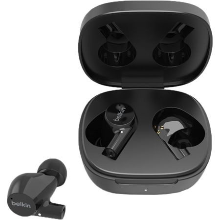 Auriculares Inalámbricos True Wireless In Ear de Belkin Soundform Rise Negro 1677876-REG