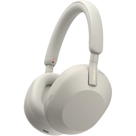 Auriculares Inalámbricos Sony Wh 1000Xm5 Noise Canceling Over Ear Plata 1706394-REG