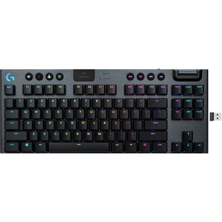 Teclado de Juego Mecánico Inalámbrico Rgb Logitech G G915 Tkl Lightspeed Gl Tactile 1566774-REG