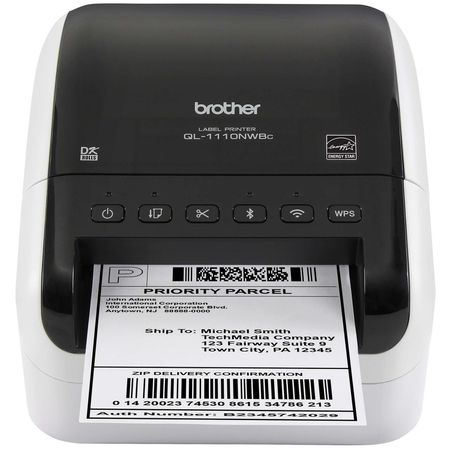 Impresora de Etiquetas Profesional Inalámbrica Brother Ql 1110Nwbc de Formato Amplio 1748824-REG